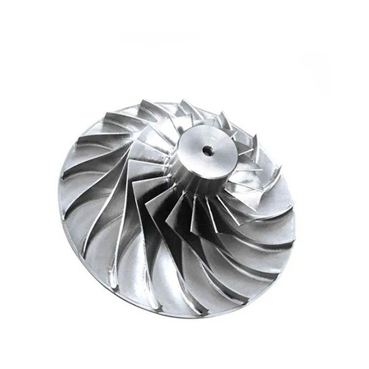 5 Axis CNC Milling Of Aluminum Impeller